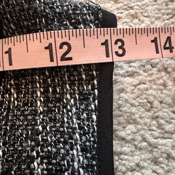 Ann Taylor Sheath Dress Black Gray Size 4 Wedding Party Business Classic Elegant - Picture 15 of 16